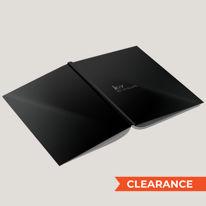 KW Basic Black - (10 Pack) Lay Flat HARDCOVER - CLEARANCE