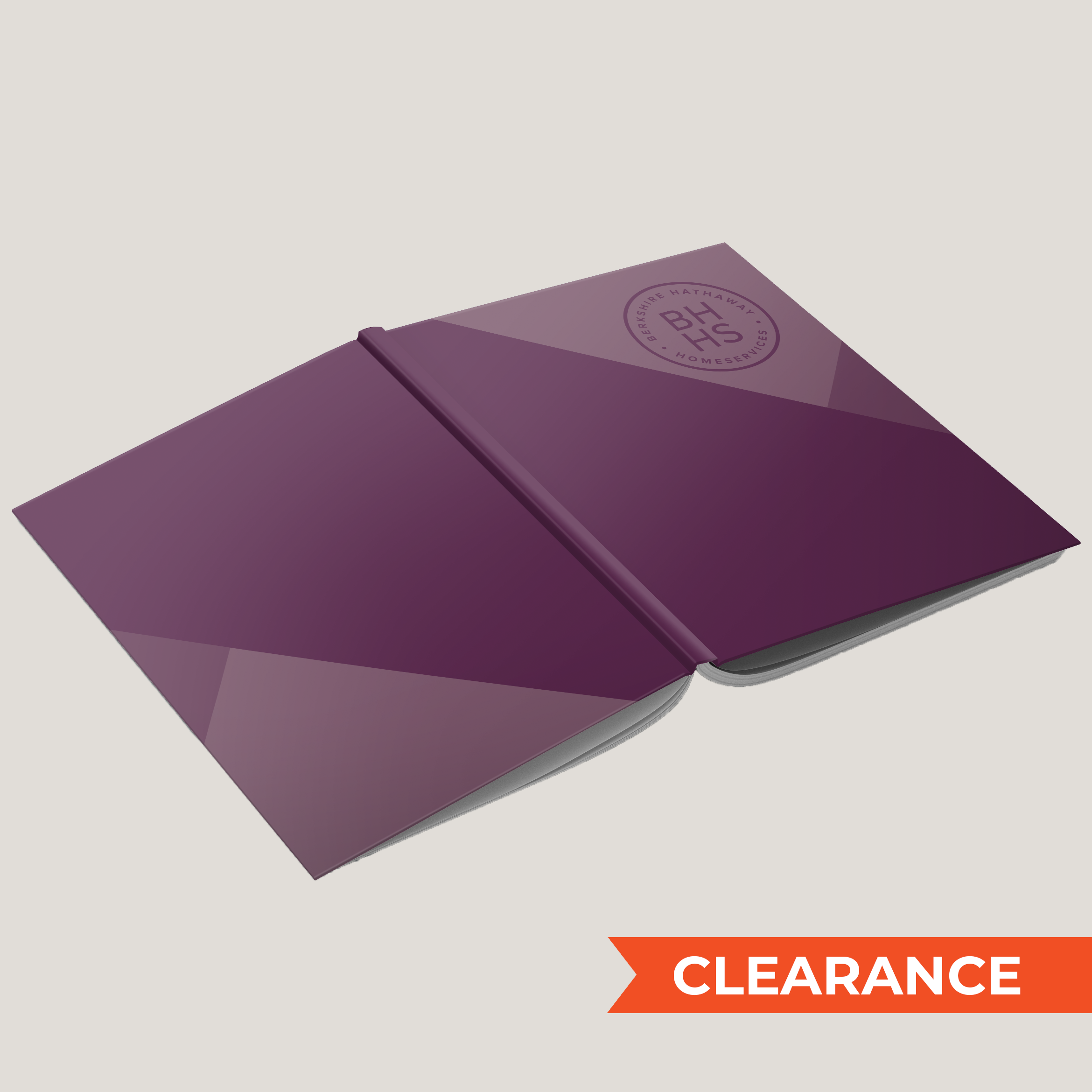 BHHS Cabernet- Lay Flat HARDCOVER - CLEARANCE (10 Pack)