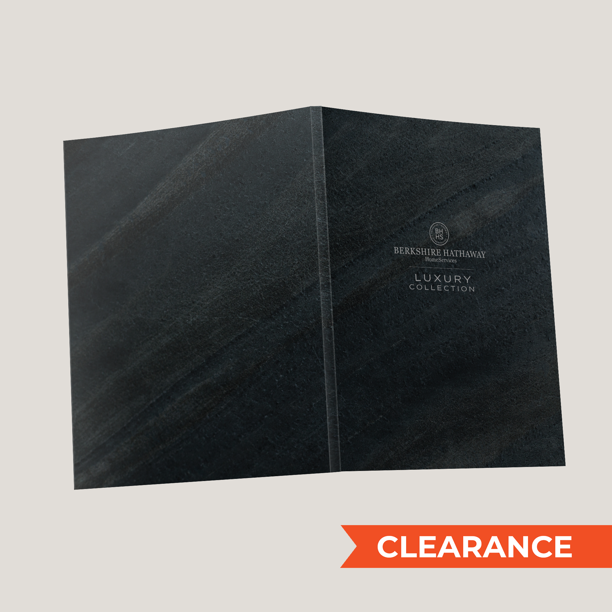 BHHS Luxury Texture- Lay Flat SOFTCOVER - CLEARANCE (40 Pack)