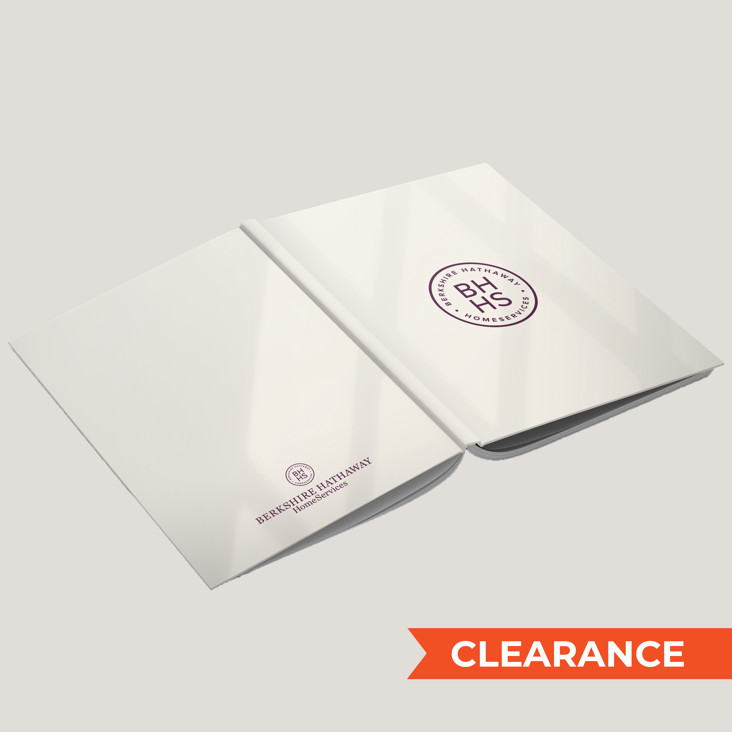BHHS Tan- Lay Flat HARDCOVER - CLEARANCE (10 Pack)