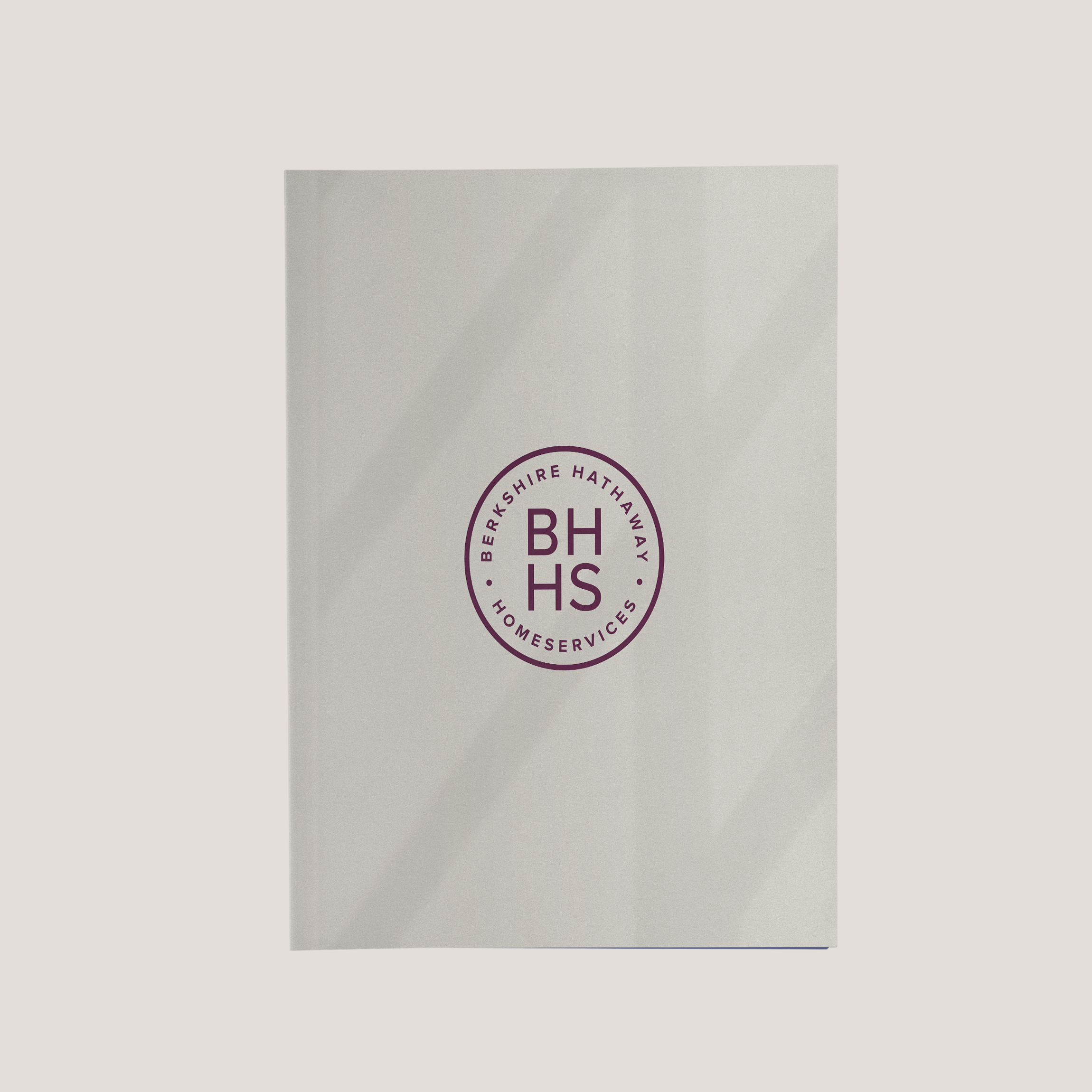 BHHS Tan- Lay Flat POCKET FOLDER - CLEARANCE (40 Pack)