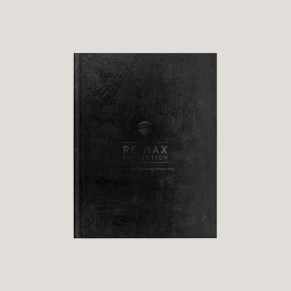 Re/Max Collection Black Texture- Lay Flat HARDCOVER - CLEARANCE (10 Pack)