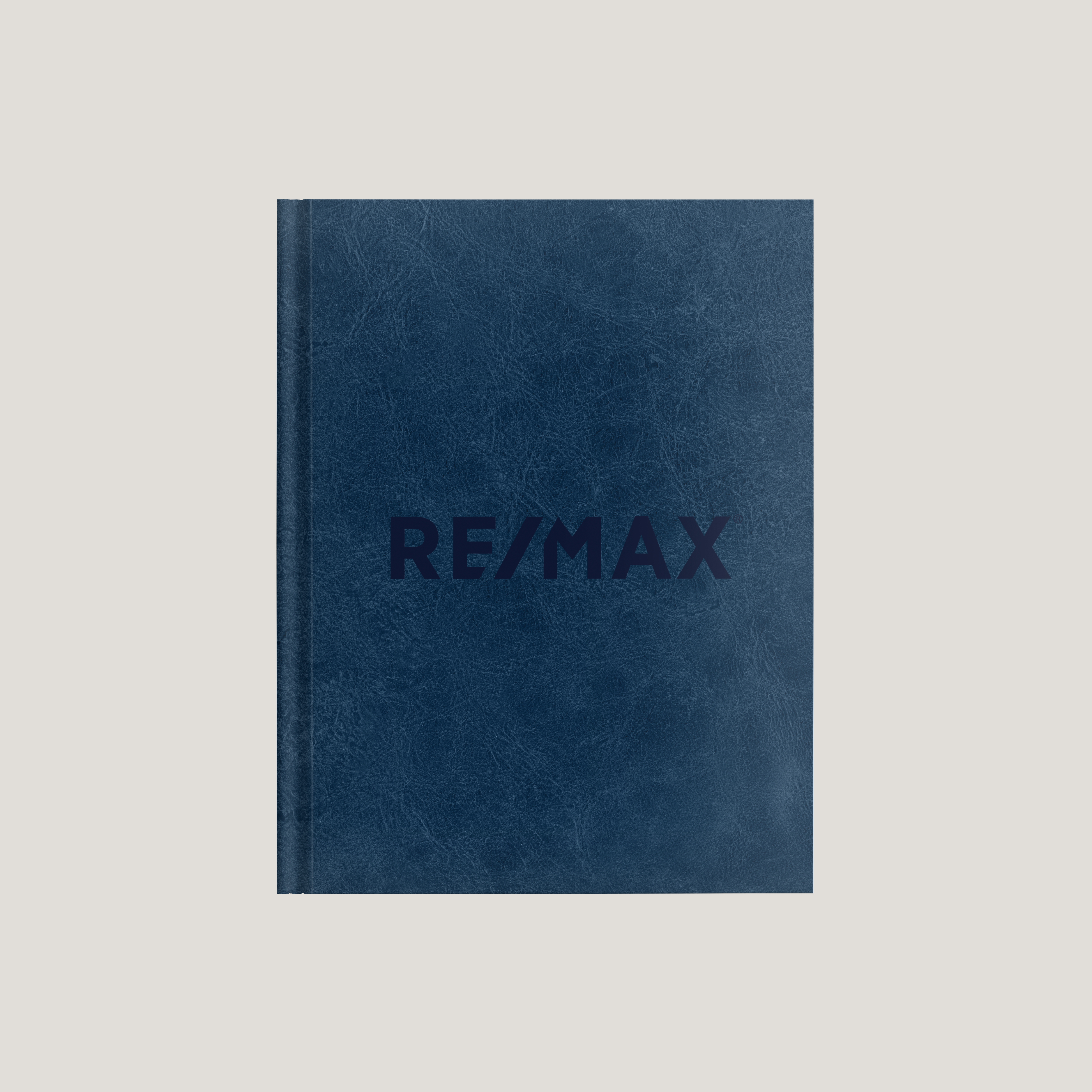 Re/Max Blue Texture- Lay Flat HARDCOVER - CLEARANCE (10 Pack)