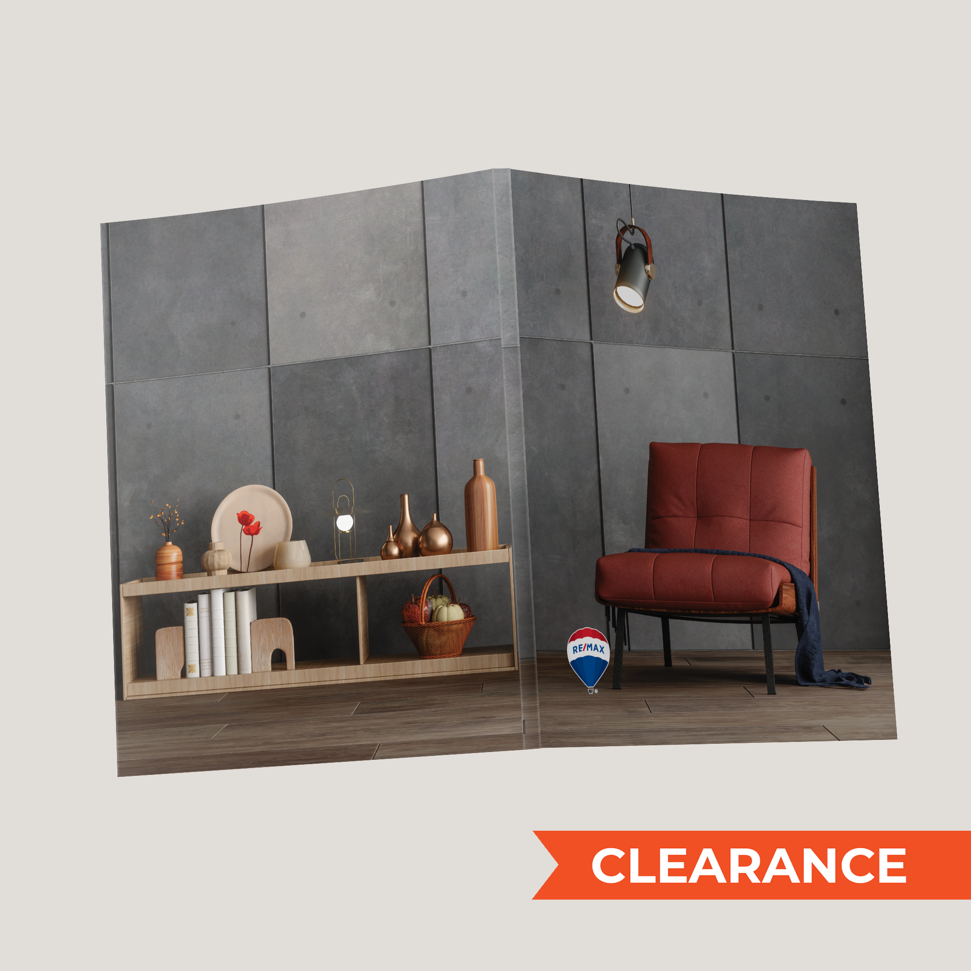 Re/Max Chair - Lay Flat SOFTCOVER - CLEARANCE (40 Pack)