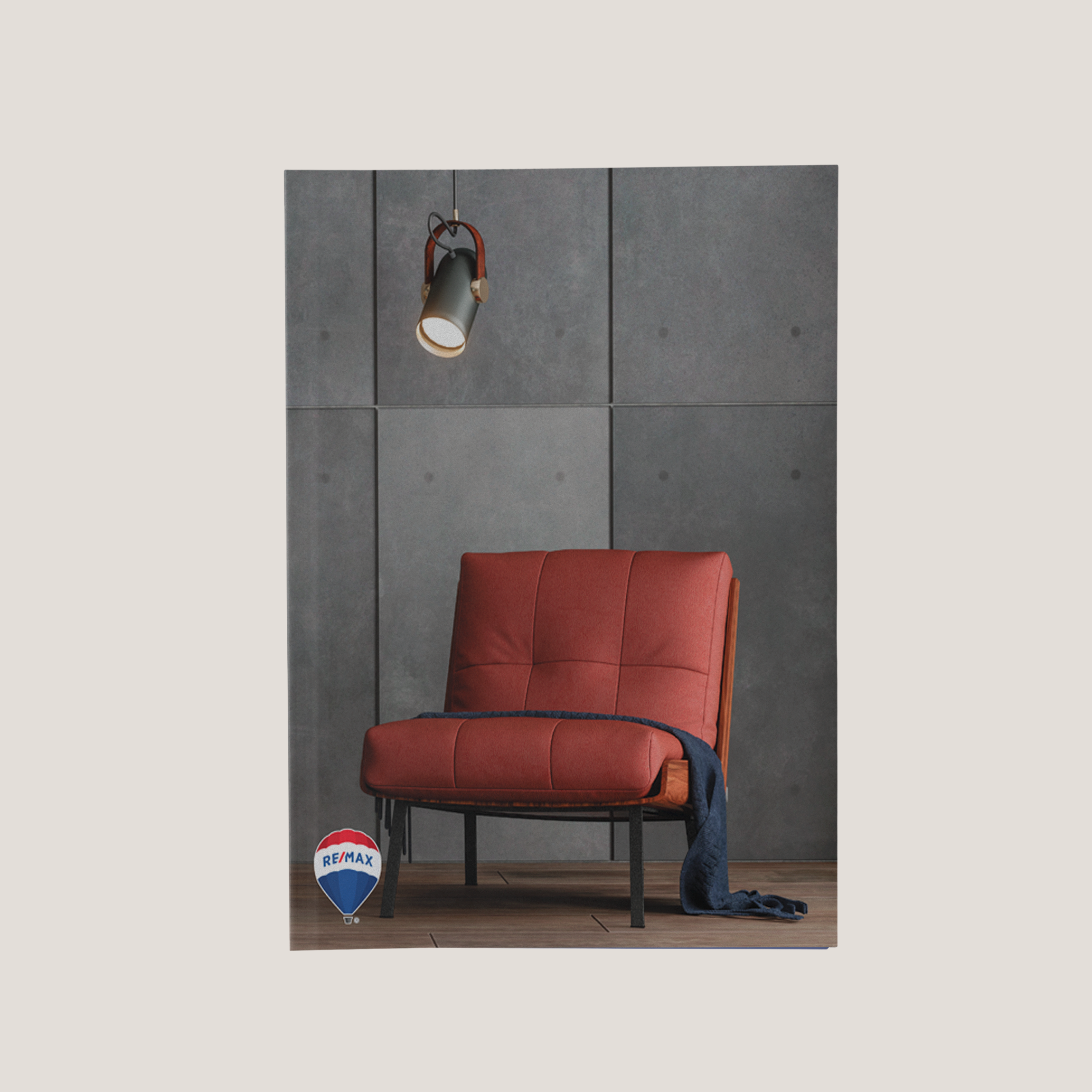Re/Max Chair - Lay Flat POCKET FOLDER - CLEARANCE (40 Pack)
