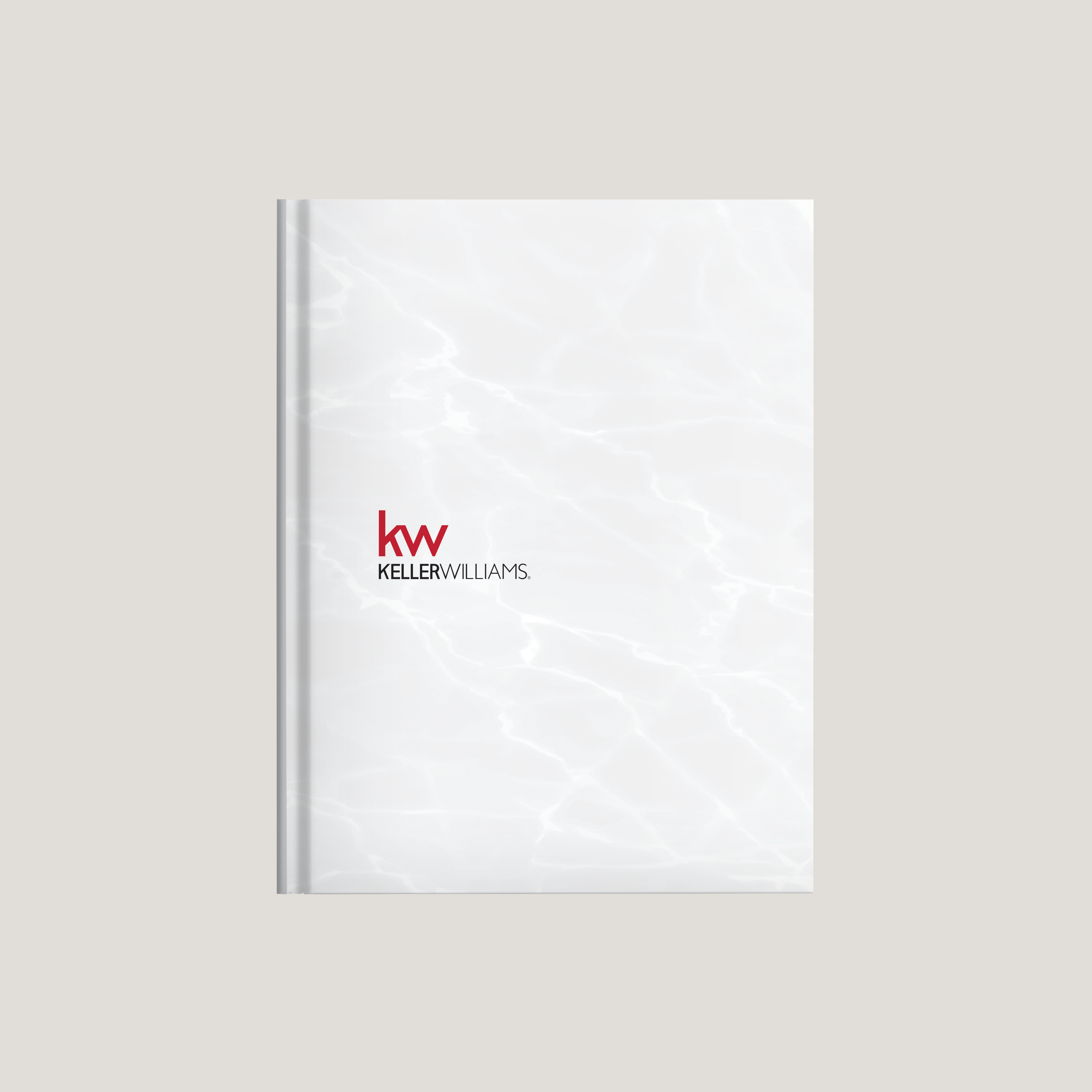 KW White Marble - (10 Pack) Lay Flat HARDCOVER - CLEARANCE